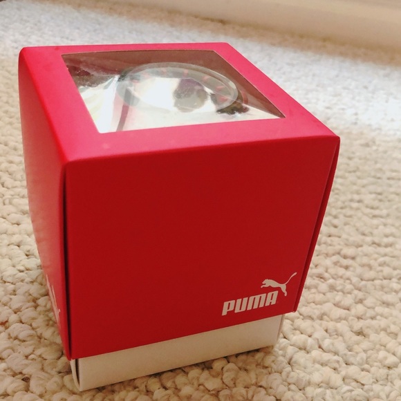 Puma Analog Three-Hand Black Silicone Watch 45MM - Picture 5 of 6